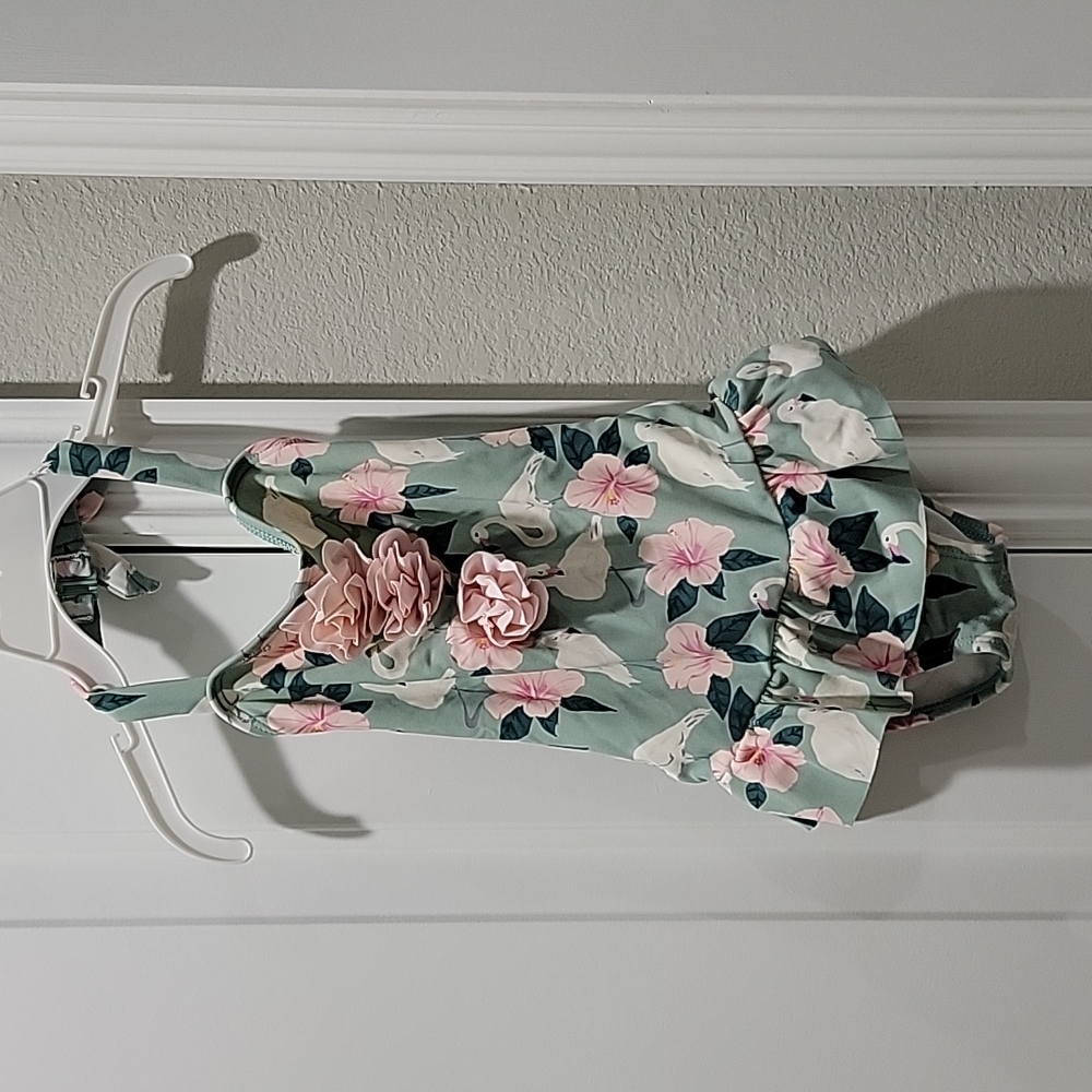 Janie and Jack 2T flamingo swimsuit